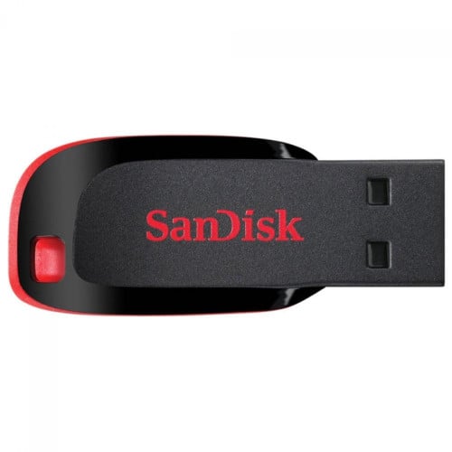Pendrive SanDisk Cruzer Blade, 128GB, USB 2.0, SDCZ50-128G-B35