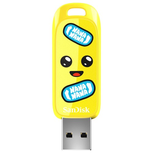 Pendrive SanDisk Fortnite Peely Edition, 128GB, USB 3.2, SDCZIF-128G-G46