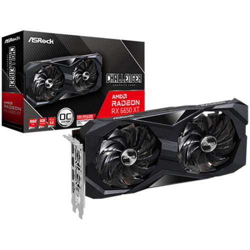Placa de Vídeo AsRock AMD Radeon RX 6650 XT Challenger D OC, 8GB