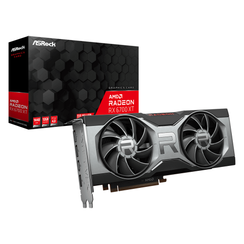 ［ジャンク品、サビあり］RX6700XT ASRock 12GB OC placa-de-video-asrock-radeon-