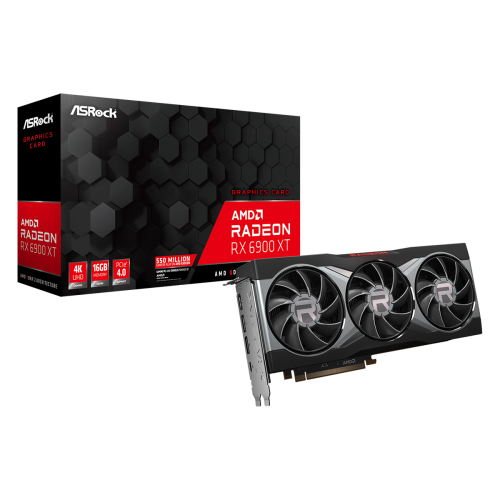 Placa de Vídeo ASRock Radeon RX 6900 XT, 16GB, GDDR6, FSR, Ray