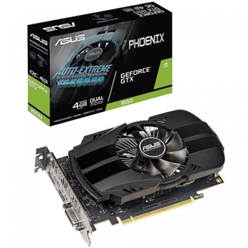 Placa de Vídeo Asus NVIDIA GeForce GTX 1650 Phoenix 4G, 4GB, DDR5