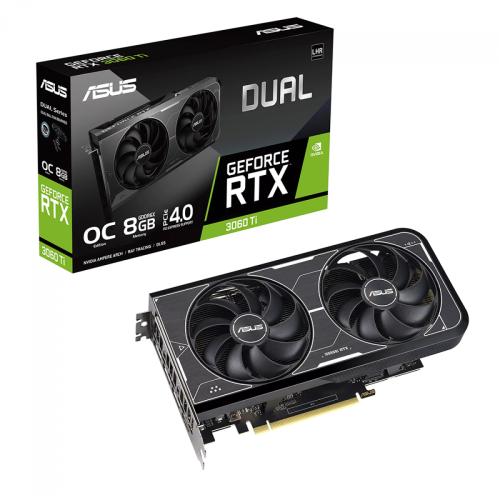 【中古品】 ASUS GeForce RTX 3060 Ti OC 8GB！ placa-de-video-asus-geforce-