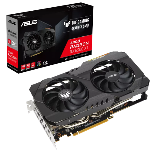 RX6500XT ASUSグラフィックボード placa-de-video-asus-tuf-gaming