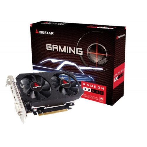 Placa De V Deo Biostar Amd Radeon Rx Gb Gddr Bit Va Rf