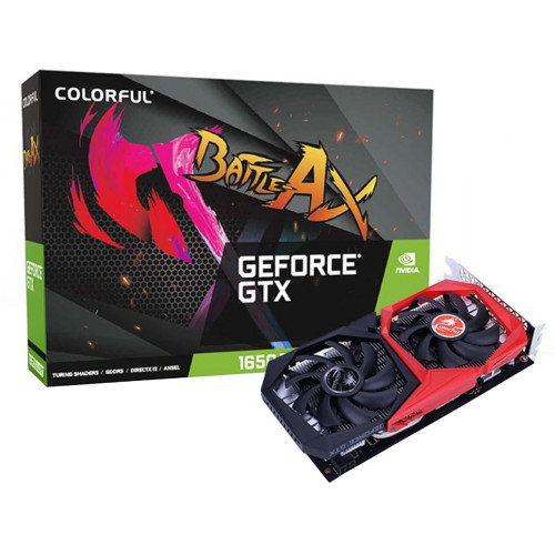 Placa de Vídeo Colorful GeForce GTX 1650 Super 4G-V Dual