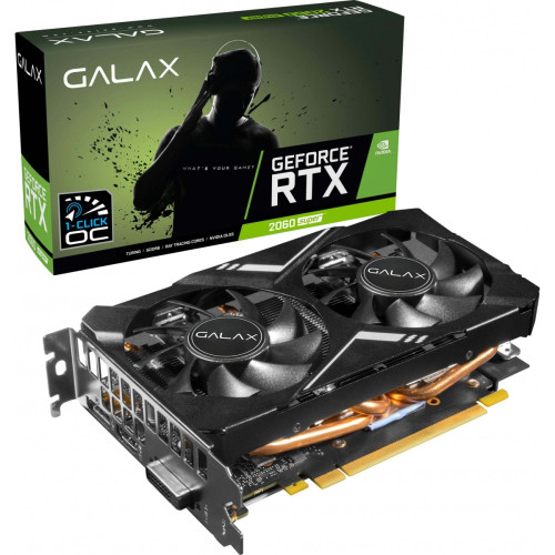 Placa de Vídeo Galax, GeForce RTX 2060 Super Elite, 8GB, GDDR6