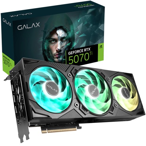 Placa de Vídeo Galax NVIDIA GeForce RTX 5070 Ti EX 1-Click OC
