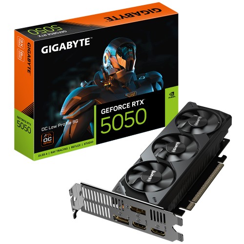 GeForce RTX 5050 OC Low Profile 8G ロープロ Placa de Vídeo Gigabyte NVIDIA GeForce RTX 5050 OC Low Profile