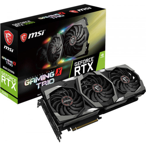 Placa de Video MSI GeForce RTX 2080 Gaming X TRIO, 8GB GDDR6, 256bit