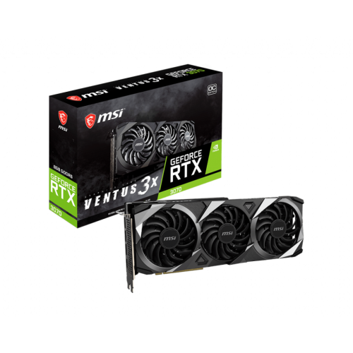 Placa de Vídeo MSI NVIDIA GeForce RTX 3070 VENTUS 3X OC, LHR, 8GB