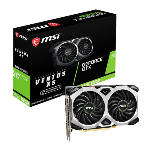 Placa de Vídeo MSI NVIDIA GeForce GTX 1660 SUPER VENTUS XS, 6GB