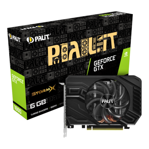 欲しいの Placa de Vídeo Palit NVIDIA GeForce GTX 1660 StormX, 6GB グラフィックボード・グラボ・ビデオカード