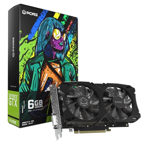 Placa de Vídeo PCYES NVIDIA GeForce GTX 1660 Super, 6GB, GDDR6, 192-Bits, PVX1660S62F