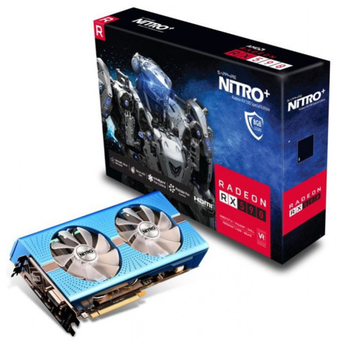 グラフィックボード・グラボ・ビデオカード Sapphire Nitro+ RX 590 SE placa-de-video-sapphire-radeon