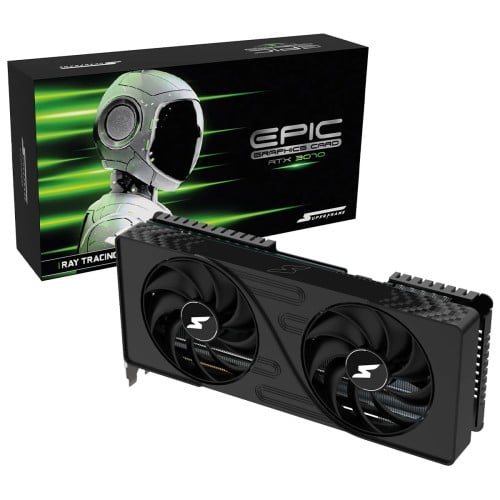 Placa de Vídeo SuperFrame NVIDIA GeForce RTX 3070 EPIC, 8GB, GDDR6, DLSS, Ray Tracing, SF-GC-EPNV30708GBD6