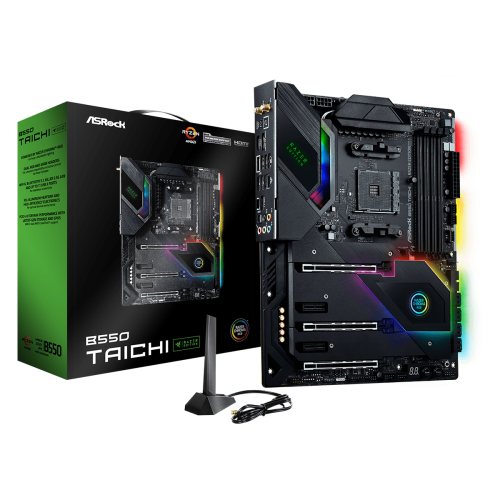Placa Mãe ASRock B550 Taichi Razer Edition, Chipset B550, AMD AM4