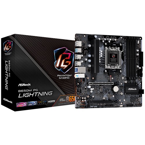Placa Mãe ASRock B650M PG Lightning