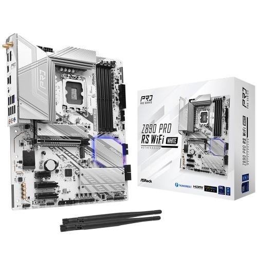 Placa Mãe ASRock Z890 Pro RS WIFI White DDR5 | Terabyte