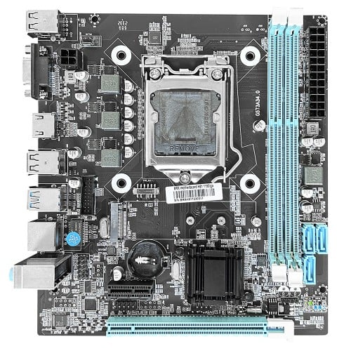Placa Mãe BRX H81, Chipset H81, Intel LGA 1150, MATX, DDR3, PMBRX-H811150-1000 - OPEN BOX