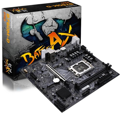 Placa Mãe Colorful Battle-AX B760M-D Pro V20, Chipset B760, Intel LGA 1700, MATX, DDR4