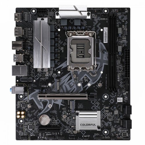 Placa Mãe Colorful Battle-AX B760M-K D5 V21A, Chipset B760, Intel LGA 1700, MATX, DDR5