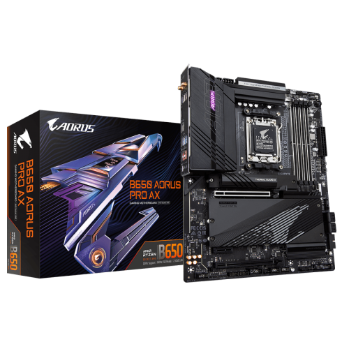 Placa Mãe Gigabyte B650 Aorus Pro AX, Chipset B650, AMD AM5, ATX, DDR5