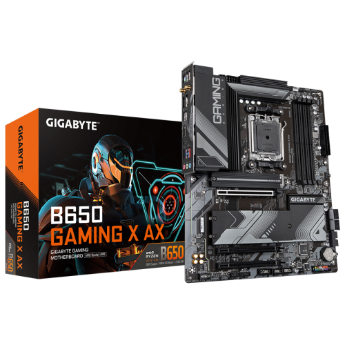 Placa Mãe Gigabyte B650 Gaming X AX, Chipset B650, WIFI, AMD AM5, ATX, DDR5
