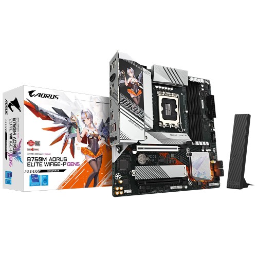 Placa Mãe Gigabyte B760M Aorus Elite DDR5 Wi-Fi | Terabyte