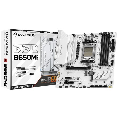 Placa Mãe MAXSUN Terminator B650M WiFi ICE