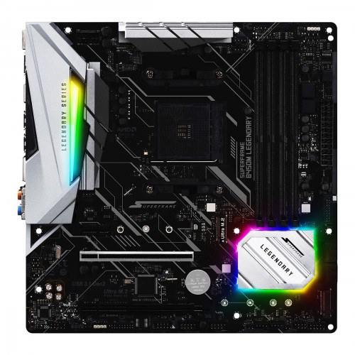 Placa Mãe SuperFrame B450M Legendary Series Chipset B450, AMD, AM4 ...