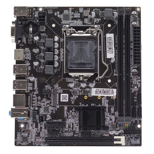 Placa-Mãe TG-H61G578 Chipset H61 Intel LGA 1155 mATX | Terabyte - Open Box