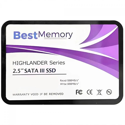 SSD BestMemory Highlander V2 256GB Sata III 550MBs | Terabyte