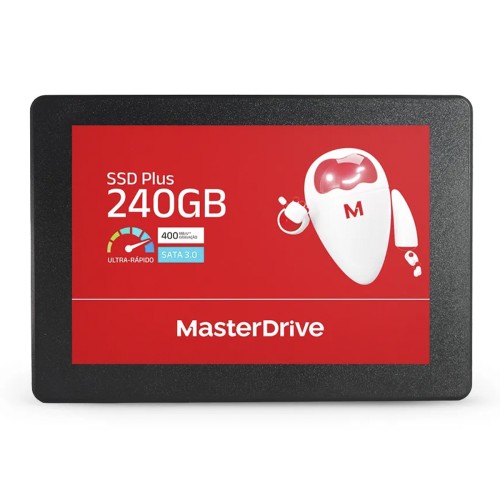 SSD MasterDrive 240GB SATA III Leitura 430MB/s M601 | Terabyte