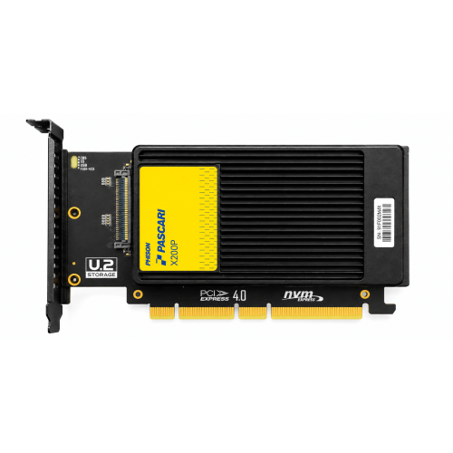 SSD Phison Pascari X200P, 7.68TB, NVMe, PCIe 5.0, U.2, Enterprise, com Adaptador PCIe 4.0 - Open Box