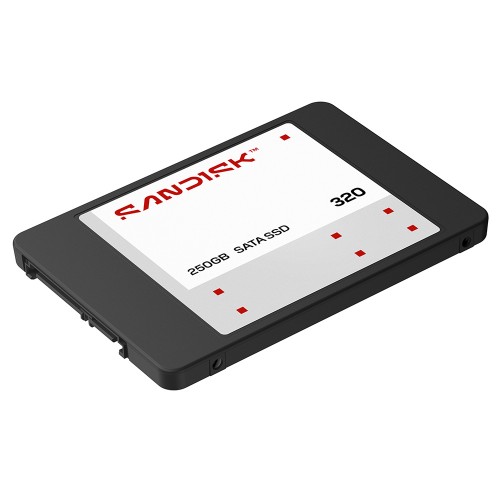 SSD SanDisk 320, 250GB, Sata III, Leitura de 545MBs, SDSS31250GBB-000G0