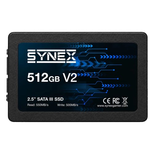 SSD Synex V2 512GB SATA III Leitura 550MB/s | Terabyte
