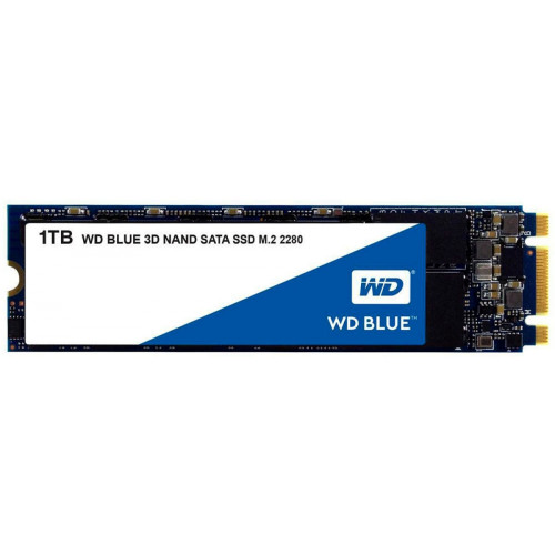 SSD WD Blue M.2 2280 1TB WDS100T2B0B Leituras: 560MB/s e Gravações: 530MB/s SSD WD Blue M.2 2280 1TB WDS100T2B0B Leituras: 560MB/s e Gravações: 530MB/s