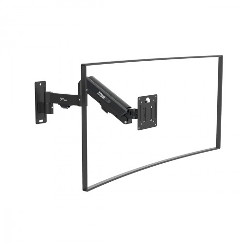 Suporte de Parede Dr. Office Titan Z115, Articulado, Com Pistão, Para Monitores de Até 32 Pol, DR-MA-Z11W1M0K32INN10BN