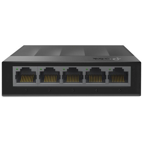 Switch Gigabit De Mesa TP-Link LS1005G, 5 Portas, 10/100/1000Mbps, Ethernet, Black