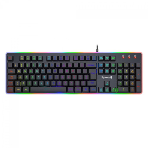 Teclado Gamer Redragon Dyaus 2, RGB, Black, ABNT2, Full-Size, K509RGB (PT)