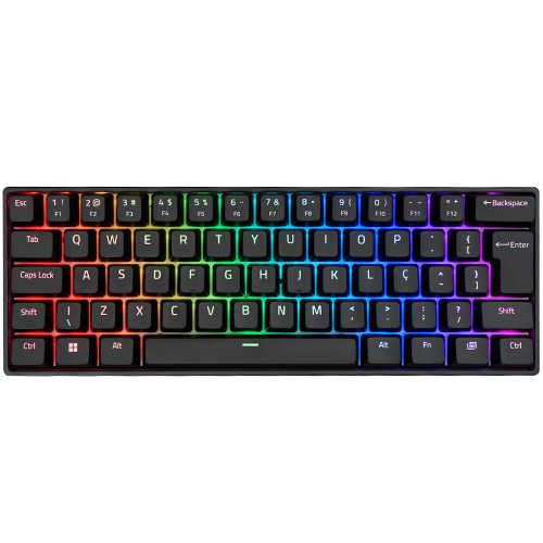 akko Teclado 100% mecânico Epomaker AKKO 3108-9009 retrô 108 teclas com