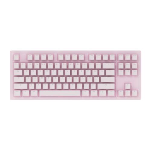 Teclado Gamer Mecânico Akko 3087 Sakura Jelly RGB, ANSI, Switch
