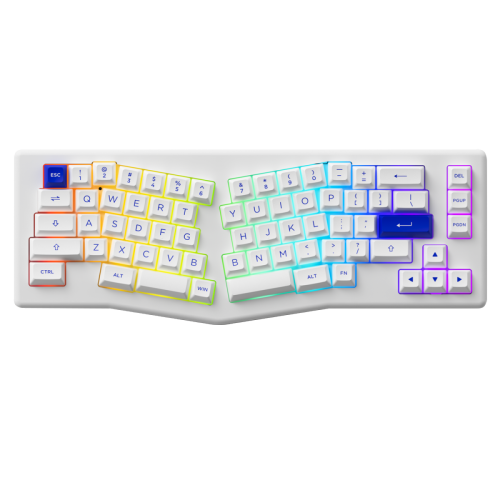 Teclado Gamer Mecânico Akko ACR Pro Alice Plus, RGB, Switch Akko