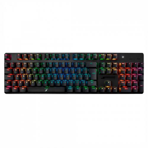 Teclado Gamer SuperFrame Origins, RGB, Switch Red, ABNT2, USB, Preto, SF-KB-ORRDFSBRUAB