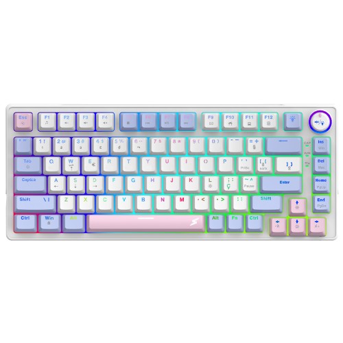 Teclado Gamer SuperFrame Ribbon, RGB, Switch Red, 75%, ABNT, Hot