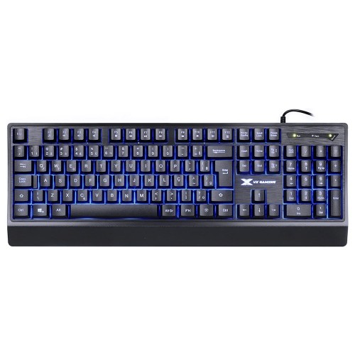 Teclado Gamer Vinik VX Gaming Defender, Membrana, USB, LED, Full
