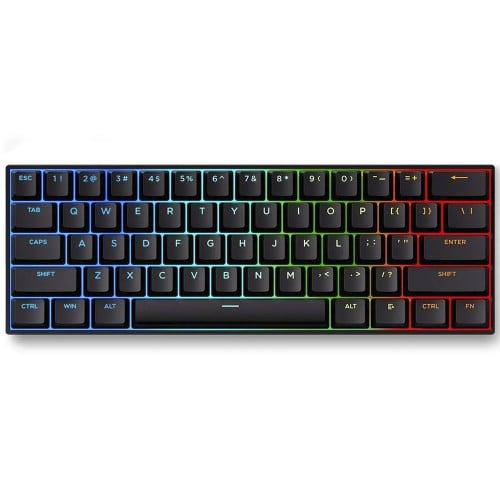 Teclado Magnético Gamer MCHOSE Ace 60 Pro, RGB, Hall Effect, Switch KTEK Magnetic, ANSI, Layout 60%, Preto, Ace60-4A