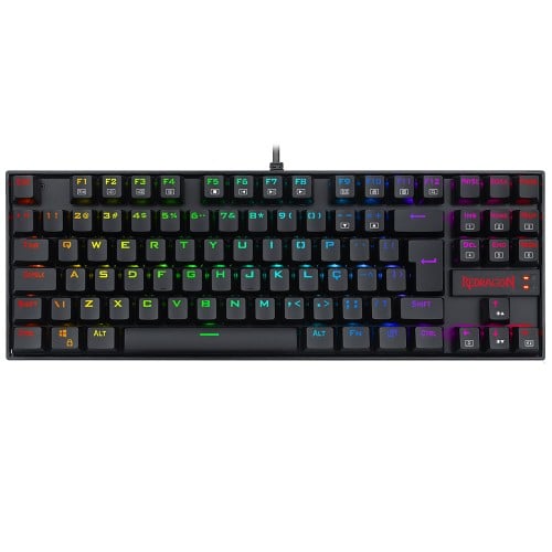 Teclado Magnético Gamer Redragon Kumara Pro, RGB, Switch Magnético Brown, ABNT2, Preto, K552RGB-PRO V2 PT-BROWN