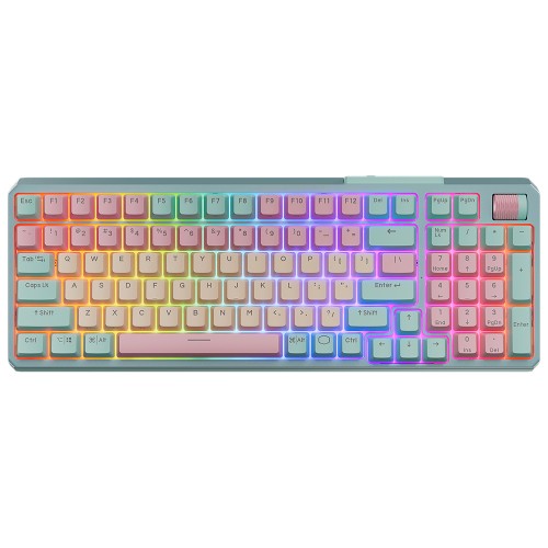Teclado Mecânico Gamer Cooler Master MK770 Macaron, Wireless